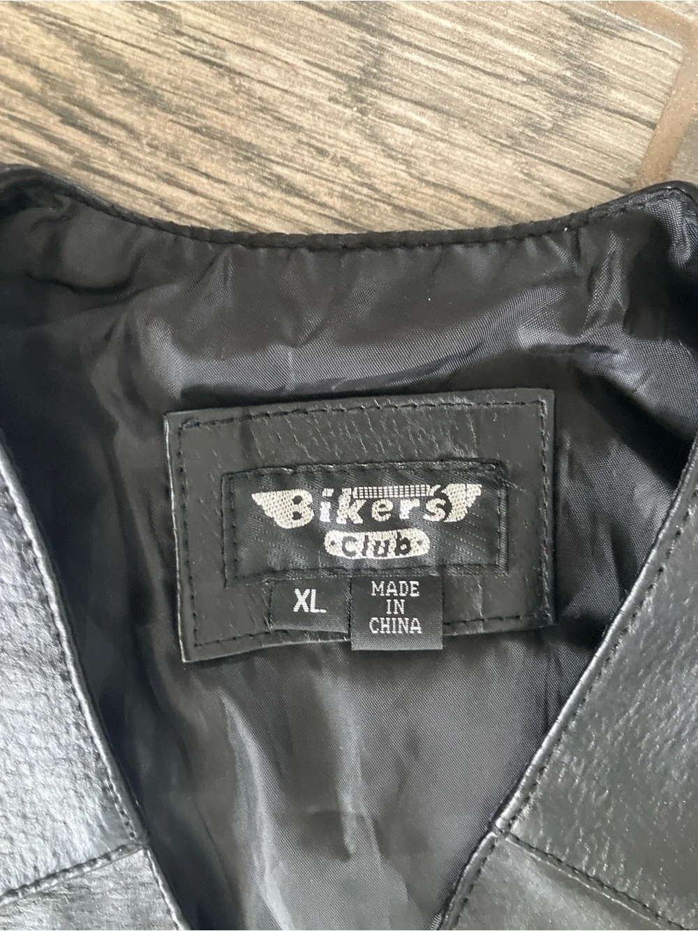 Kids Biker Vest Black Moto Leather Y2K Grunge Streetwear Youth XL
